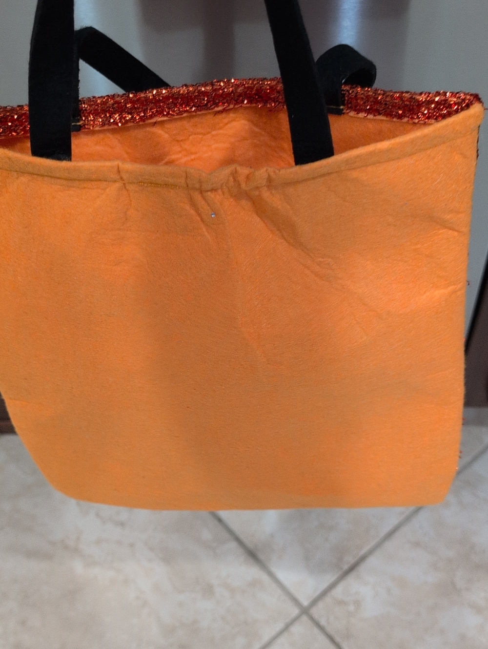 Ty Radar the Bat And A Glitter Halloween Trick Or Treat Bag Bundly